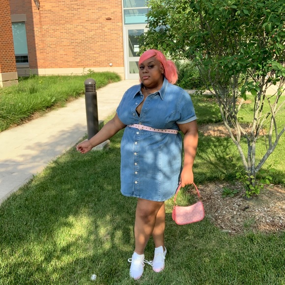 JEAN DRESS - Picture 2 of 2